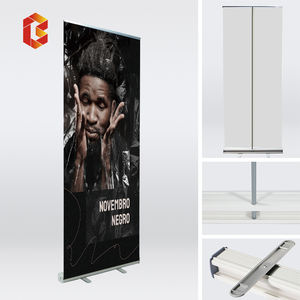 Set spanduk cetak kustom yang dapat ditarik 50 dudukan aluminium untuk acara bisnis & Promosi - Product Image 3