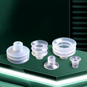 CPSR High Temperature Silicone Vacuum <b>Suction</b> Cup Bellows Pneumatic Fittings Robotic Arm Industrial Packaging Food Grade <b>Pad</b> - Product Image 1