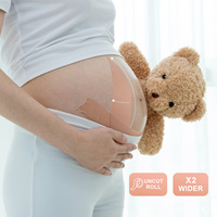 Bande de soutien élastique pour le ventre de maternité, soulage les douleurs pelviennes/dorsales, bande de soutien ventrale douce pour femme enceinte