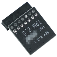 Modul Chip Tpm 2.0 Motherboard X99 Desktop Gaming Stok Antarmuka Fdd Bahan ABS Kompatibel Aman Mudah Dipasang