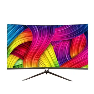 Super Thin Fhd 1080P 24 pulgadas 75Hz 165Hz Led Curved Computer Monitor para juegos