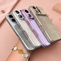 Coques de téléphone de luxe pour iPhones, motif denim, antichoc