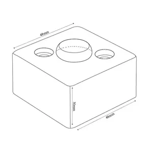 China Leverancier 30Mm Hoogte Hoge Kwaliteit Plastic Abs Kantoormeubilair Been Nivellering Voeten