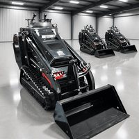 Mini-chargeuse compacte sur chenilles 500 kg avec moteur Kubota Yanmar, livraison gratuite, garantie 1 an, directement de l'usine OEM/ODM