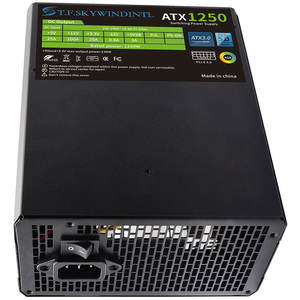 12cm RGB ventilatore 1250W doppia CPU PSU <span class=keywords><strong>PCIE</strong></span> 5.0 interruttore di alimentazione del Computer - Product Image 4