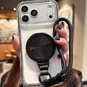 Funda Transparente Antigolpes con Anillo de Soporte 360 y Correa de Muñeca para iPhone 17 Pro Max 16 15 14 13 Pro 16e 17 Air <span class=keywords><strong>11</strong></span> - Product Image 5