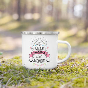¿Serías mi <span class=keywords><strong>madrina</strong></span>? Taza esmaltada impresa, taza para beber, leche, tazas de café, solicitud de Marraine, tazas Retro, <span class=keywords><strong>la</strong></span> mejor Idea, regalos para <span class=keywords><strong>Madrina</strong></span> - Product Image 6