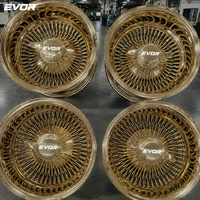 Jantes EVOR Wheel Sopke Wire 13 pouces, jantes dorées 5x114.3