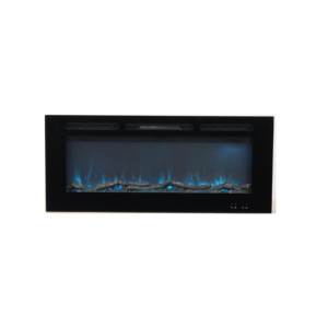 Cheminée Linéaire Gaz Monté Mural Poêle à Granulés Mantel Bio Ethanole Insert Surround Mini Intérieur Led Cheminée Électrique - Product Image 3