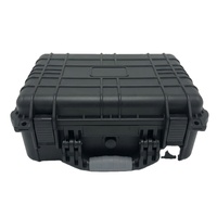Boîte à outils en plastique rigide étanche IP67, résistante aux chocs, pour atelier, boîte de rangement de précision pour matériel, mousse intérieure personnalisée