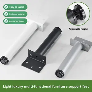 可调金属家具腿沙发腿隐藏床腿倾斜沙发配件用于用餐床头沙发咖啡桌 - Product Image 3