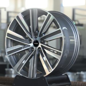 Cerchi Forgiati Concavi Personalizzati HTOR 21x9.5J 22x10.5J 23x11J 5x120 5x108 Lavorati a Macchina Grigio per Range Rover Sport Defender <span class=keywords><strong>Velar</strong></span> - Product Image 3