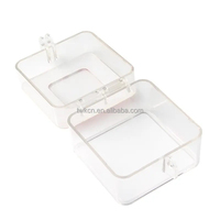 Dispositif de sécurité de verrouillage de bouton de commutation en plastique technique, lot de 2 pour le verrouillage et l'étiquetage des appareils électriques