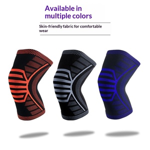 Rodilleras Deportivas de Nylon Antideslizantes Tejidas para Baloncesto y Correr, Protección de Articulaciones y Menisco, Mangas para Piernas - Product Image 2