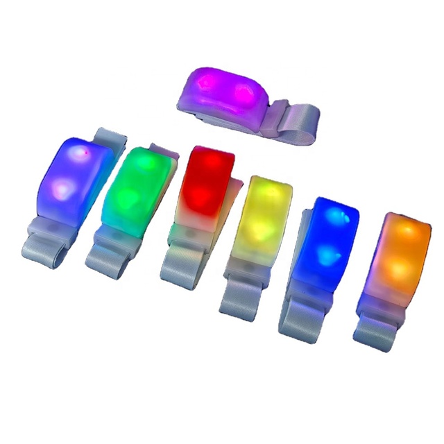 DMX Control LED Nylon Wristband Remote Control Flashing Light Bracelet for Halloween Christmas Easter Graduation