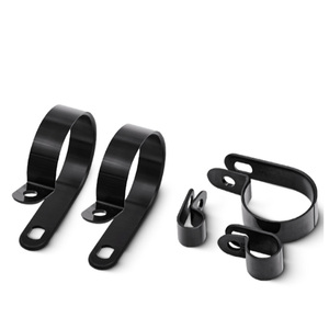 Nylon R‑Type Cable Wire <b>Clip</b> Plastic Wire <b>Clamp</b> Black White For Electric Cable Wiring Fixing Management - Product Image 2