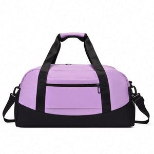 Free Sample 2024 new large capacity <b>travel</b> bag yoga swimming wet and dry separation <b>handbag</b> lightweight Oxford cloth fitness bag - Product Image 6