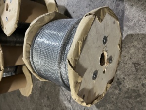 6x19+FC 7x19 IWRC亜鉛メッキ鋼線ロープケーブル 1/2インチ - Product Image 3