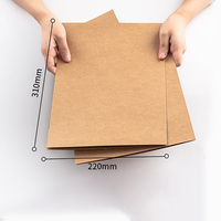 Pochette en papier kraft biodégradable portable personnalisée pour l'emballage de documents et le rangement de dossiers de bureau avec impression de logo