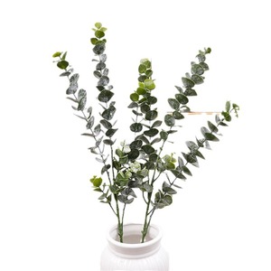 ใบยูคาลิปตัสประดิษฐ์ QIHAO สูง 30 ซม. สำหรับตกแต่งงานแต่งงานในร่ม ต้นไม้พลาสติกสีเขียว - Product Image 3