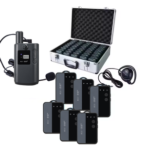 Hệ Thống Dẫn Đường Du Lịch Không Dây Cầm Tay 1 Bộ Phát + 30 Bộ Thu Với Âm Thanh Rõ Ràng Cho Hướng Dẫn Du Lịch, Hệ Thống Hội Nghị Không Dây - Product Image 3