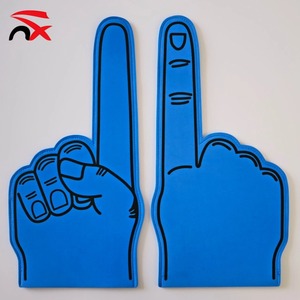 Biểu tượng tùy chỉnh EVA tay Găng tay ngón tay bọt sự kiện thể thao cổ vũ <span class=keywords><strong>clappers</strong></span> cho bóng đá trò chơi bóng đá - Product Image 3