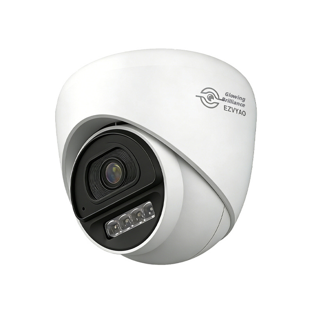 4K 8MP AI Face Detection Outdoor Indoor POE IP Dome Network Camera with Audio