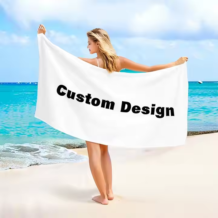 OEM Factory Custom Recycled Microfiber Beach