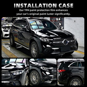 Film d'emballage de voiture transparent PPF TPH taille 1.52x15m protège la carrosserie et améliore l'effet de peau de la caméra - Product Image 2
