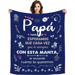 Couverture en flanelle motif chat de dessin animé mignon, couverture de sieste douillette et super douce pour l'hiver, impression personnalisée, vente en gros - Product Image 6