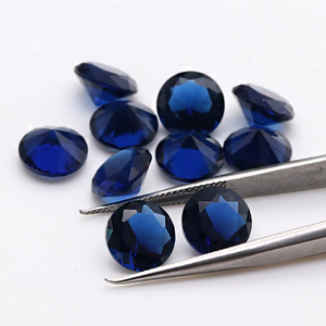 Venta al por mayor de China, corte de diamante redondo, forma redonda, rojo, verde, <span class=keywords><strong>azul</strong></span>, <span class=keywords><strong>negro</strong></span>, 1,5mm-12mm, piedras preciosas de cristal sueltas - Product Image 4
