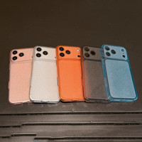 Coque Simple pour Apple 17 Pro Max en finition mate, couleur unie, en matériau TPU ; Convient pour une protection intégrale.