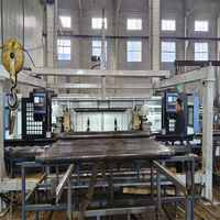 Tour CNC à double tête pour tubes de forage de 3 m, machine haute efficacité de 5 m, exportée vers l'Europe, origine Chine, garantie 1 an