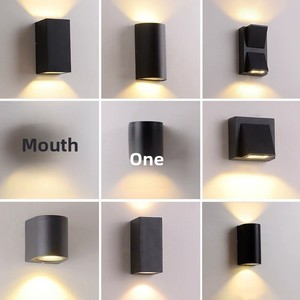 Lampada da <span class=keywords><strong>Parete</strong></span> <span class=keywords><strong>LED</strong></span> per Esterni in Alluminio, Faretto Montato per Balcone, Cortile Esterno, Corridoio, Scale, Luci Decorative da <span class=keywords><strong>Parete</strong></span> - Product Image 4