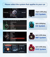 Pantalla Doble Curva 3D de 21 Pulgadas para BMW, Actualización Android 13, MTK 8 Núcleos, 4+64, 8+128, 8+256, CarPlay Inalámbrico, Android Auto, Reproductor de CD 4G