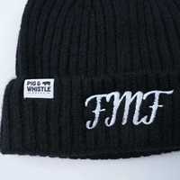 Quantité minimale de commande bas personnalisé de haute qualité logo brodé acrylique et fil de laine Ski Sport hiver bonnet unisexe à revers chapeaux avec étiquettes tissées