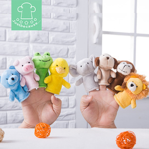 Simpatici Mini Pupazzi di Peluche a Forma di Animali da Dito: Scimmia, <span class=keywords><strong>Leone</strong></span> - Giocattoli Educativi per la Nanna e la Narrativa per l'Asilo - Vendita all'Ingrosso - Product Image 2