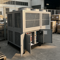 Refroidisseur à vis industriel refroidi par air de 50 tonnes 135 kW TC-180SC avec compresseur à vis semi-fermé R407C Alimentation 380V