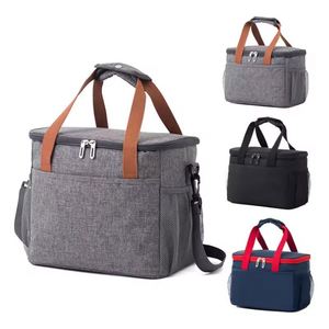 Bolsa Térmica de Playa, Impermeable, con Aislamiento de Algodón, para Panel Solar, Portátil, Personalizada, para Picnic, Entrega de Comida, Vino - Product Image 4