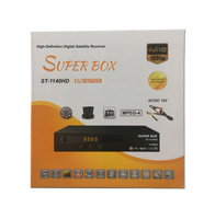 Nuevo Diseño Personalizado de Receptor de TV Full HD, Receptor Digital HDTV 1080p Mpg4, Decodificador DVB-T2 S2 DVB-C