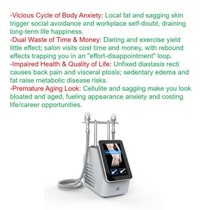 Máquina Profesional de Modelado Corporal con Doble Sonda para Avances <span class=keywords><strong>en</strong></span> Fitness, <span class=keywords><strong>Quema</strong></span> de <span class=keywords><strong>Grasa</strong></span> Persistente y Escultura Muscular, Dispositivo para Salón - Product Image 6