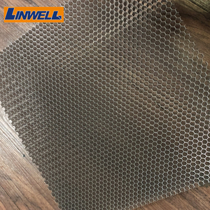 Pannelli laterali strutturali esterni con pannello a nido d'ape in alluminio a lamelle perforate pannelli compositi in alluminio - Product Image 3