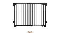 Barrière de sécurité pour bébé en métal réglable, barrière de sécurité rétractable en fer pour les escaliers de la maison, la chambre, ensemble de barrière de sécurité pour porte