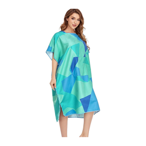 Poncho con capucha sin arena personalizado al por mayor, Toalla de baño de algodón de microfibra <span class=keywords><strong>para</strong></span> adultos, absorbe el sudor, patrón de logotipo <span class=keywords><strong>para</strong></span> nadar en la <span class=keywords><strong>playa</strong></span> - Product Image 3