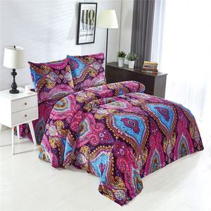 Venta al por mayor <span class=keywords><strong>de</strong></span> edredones <span class=keywords><strong>de</strong></span> poliéster con estampado chino Queen King Size, manta, juego <span class=keywords><strong>de</strong></span> cama, colcha - Product Image 5