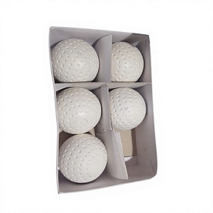 Ballons de hockey sur gazon super résistants à fossettes, pour entraînement et pratique, en PVC/PU durable, vente en gros directe usine, personnalisation possible, pour le sport et le divertissement - Product Image 1