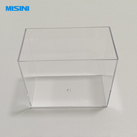 Boîte de présentation en acrylique transparente personnalisée pour figurine de collection, modèle de voiture, jouet portable