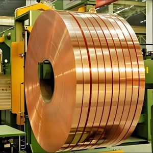 99.9% Pure <b>Copper</b> Coil C1100 C11000 7--610mm Brass <b>Strip</b> Coil for Electronic Custom Processing & Welding Services - Product Image 5