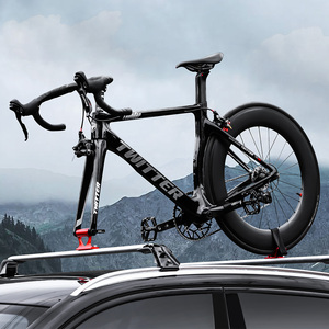 Support de fourche à dégagement rapide MUQZI pour vélo, bloc de fixation pour porte-bagages de toit de voiture, support de fourche pour VTT, BMX, SUV, pick-up, fourgonnette - Product Image 2