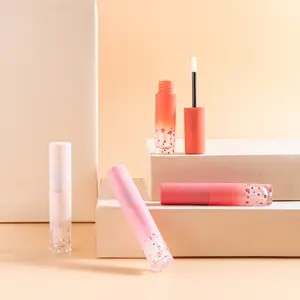 3ml small capacity student girls can be customized round Lip gloss tube